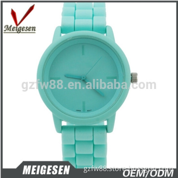Meigesen custom logo design promotional gifts colorful rubber watches for kids